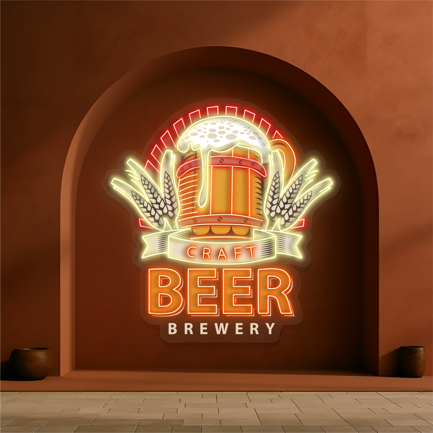 Beer Brewery Artwork Led Neon Sign