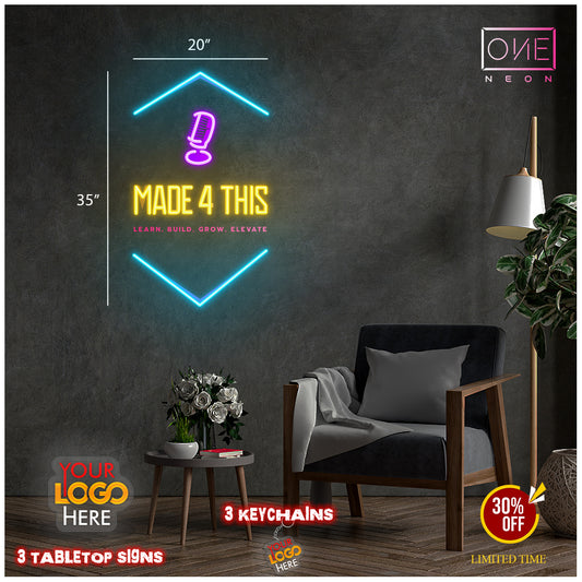 MADE 4 THIS | Led Neon Sign