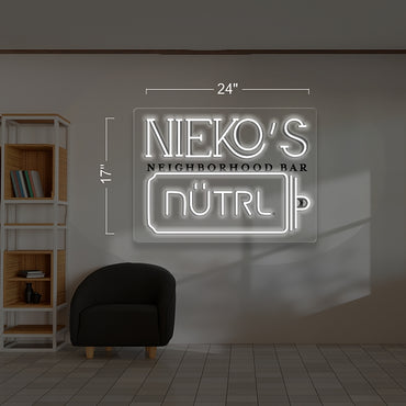 NUTRL | LED Neon Sign (4 signs)