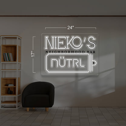 NUTRL | LED Neon Sign (4 signs) (Copy)