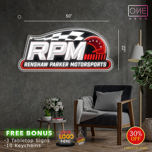 RPM | LED Neon Sign