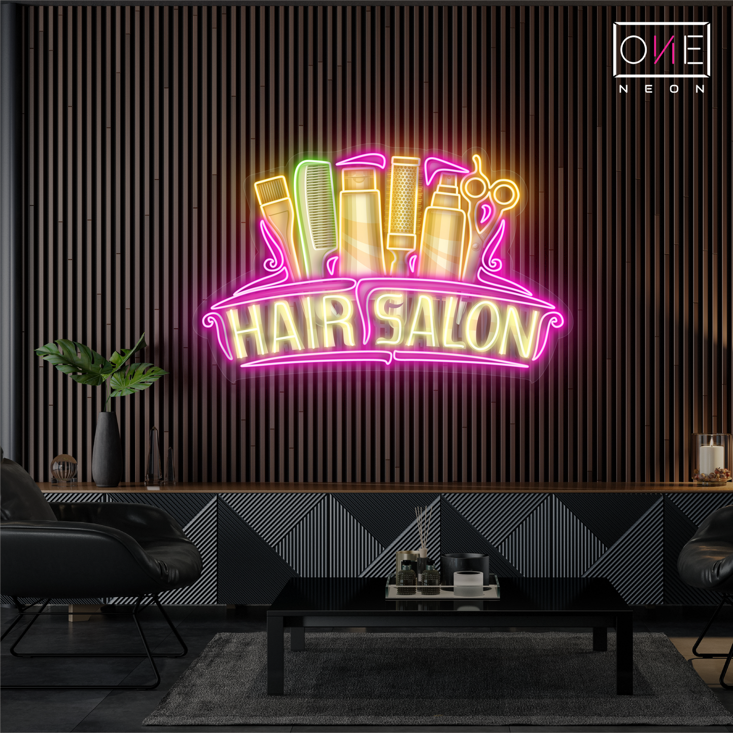 Hair Salon Artwork Led Neon Sign