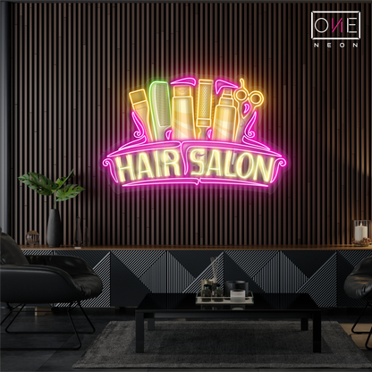 Hair Salon Artwork Led Neon Sign