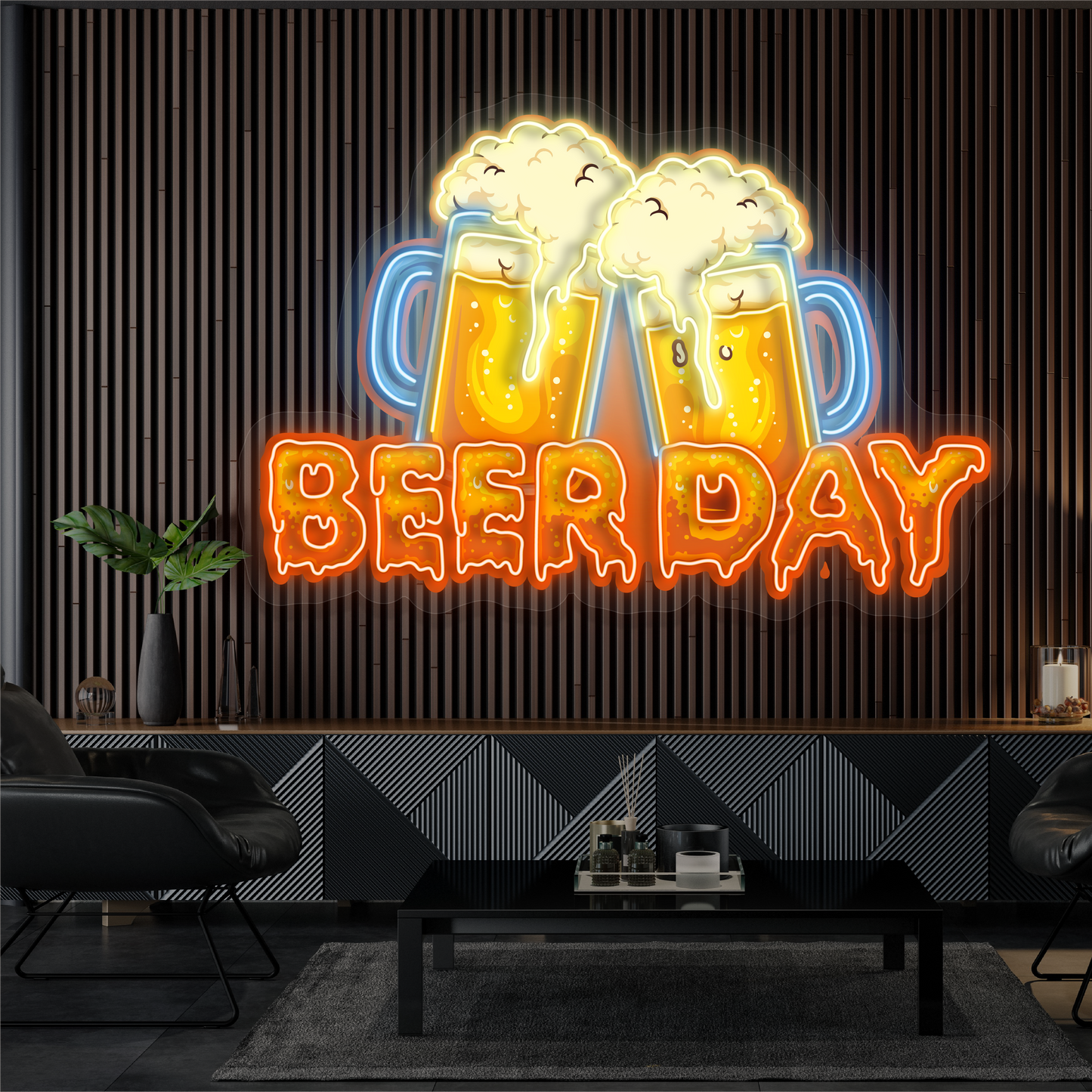 Beer Day Artwork Led Neon Sign