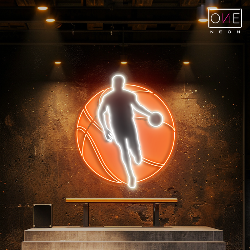 Basketball Artwork Led Neon Sign