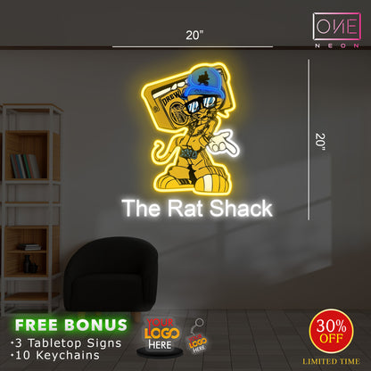 The Rat Shack | Led Neon Sign