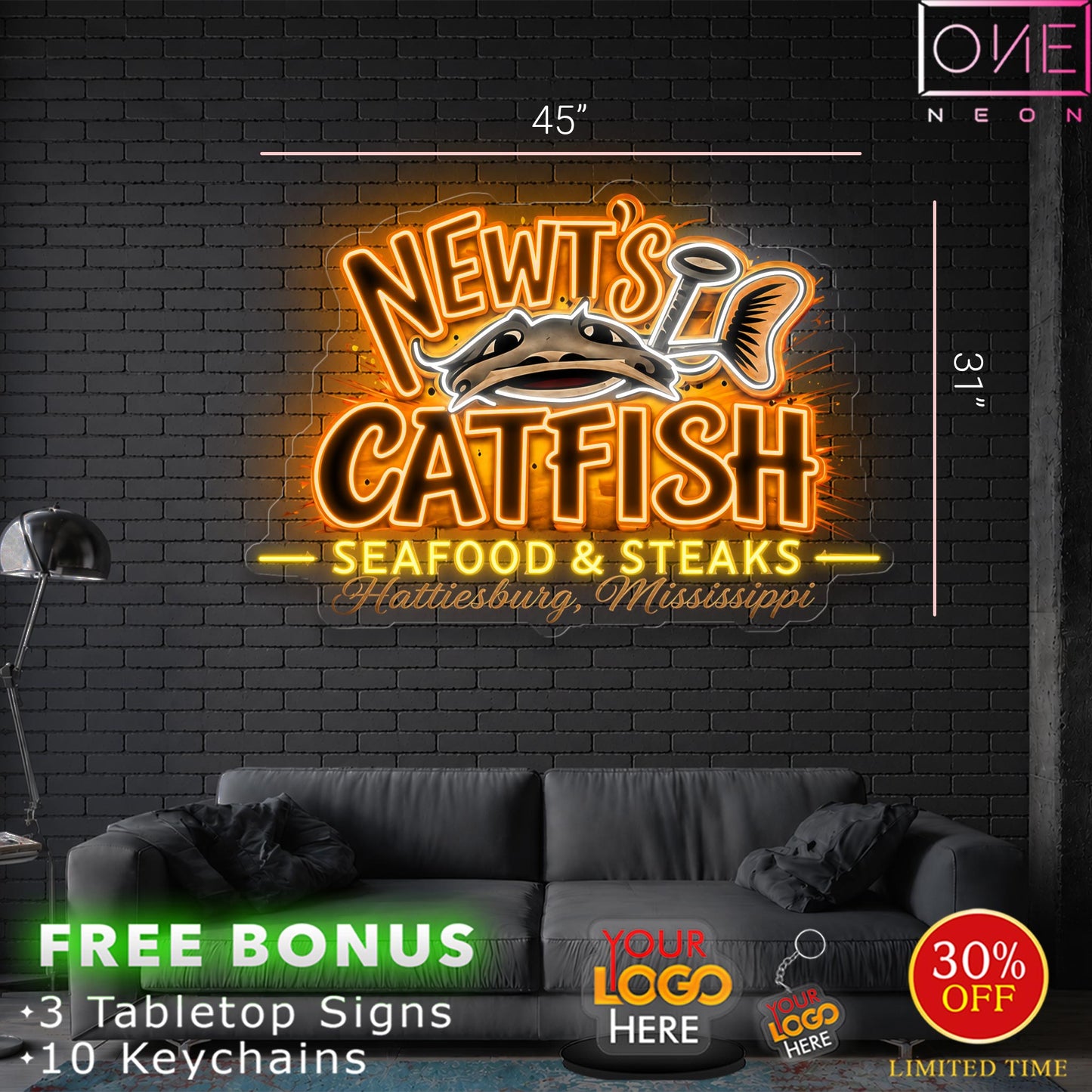 CATFISH | LED Neon Sign