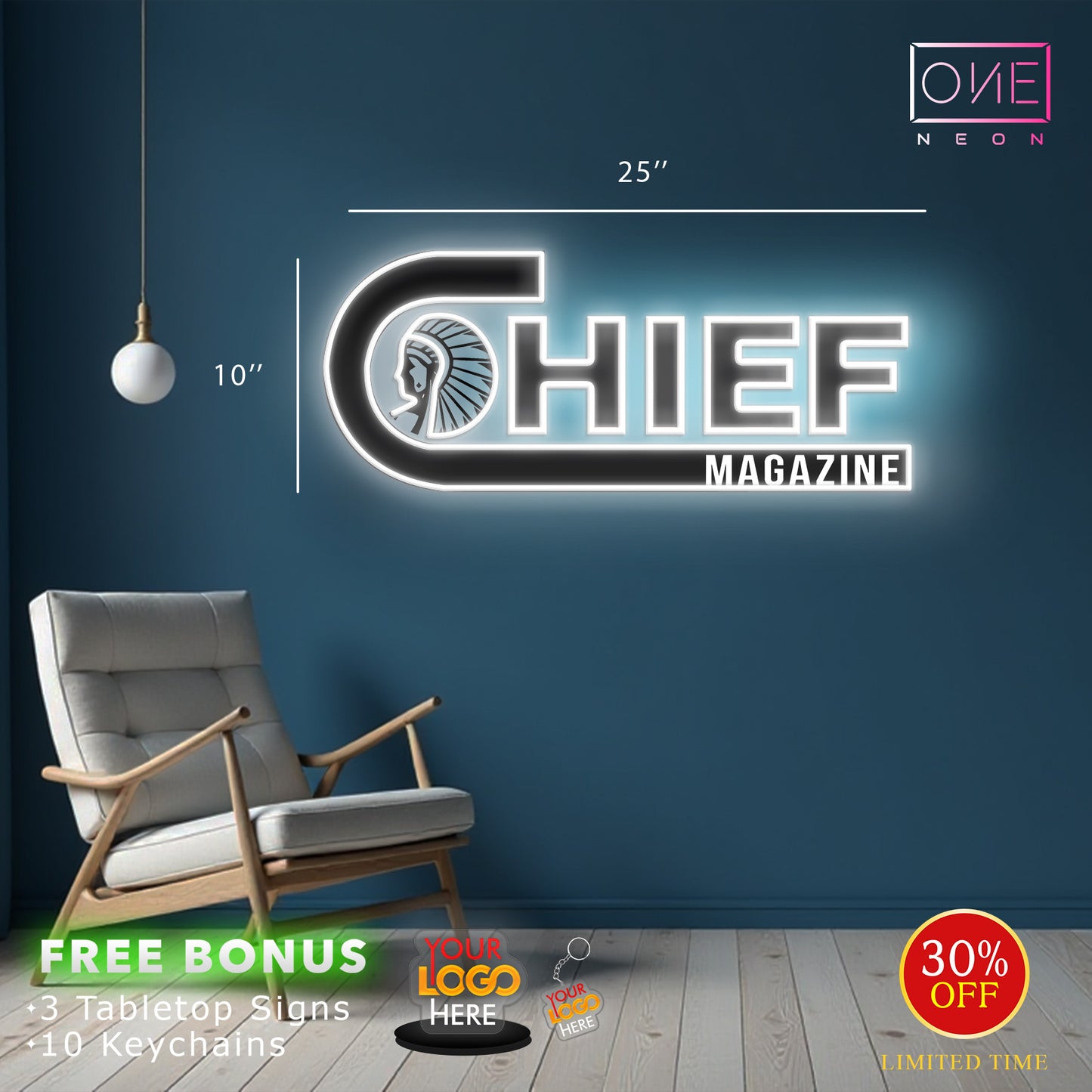 CHIEF | LED Neon Sign
