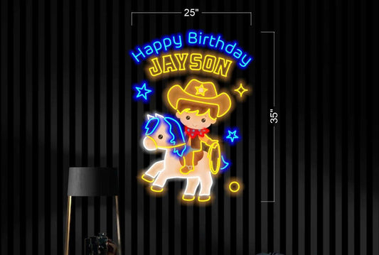Happy birthday Jayson  | LED Neon Sign