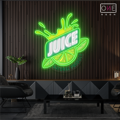 Lemon Juice Artwork Led Neon Sign