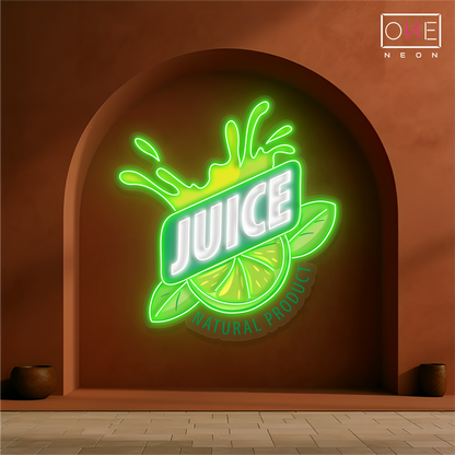 Lemon Juice Artwork Led Neon Sign