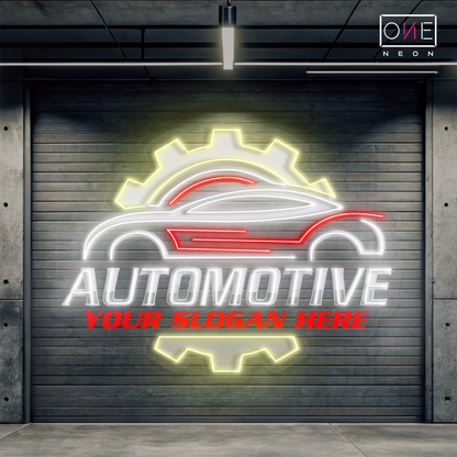 Auto Gearworks Artwork Led Neon Sign