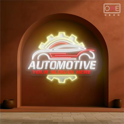 Auto Gearworks Artwork Led Neon Sign