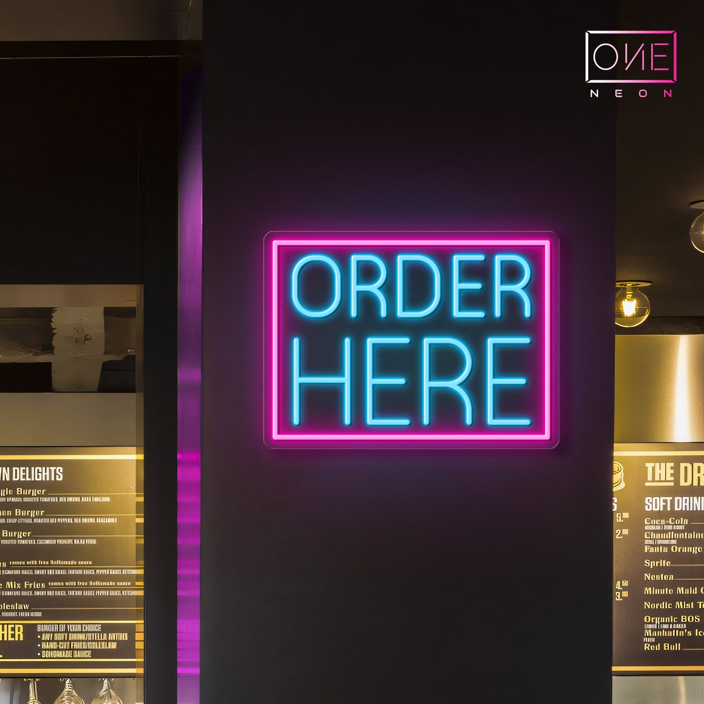 Order Here Led Neon Sign