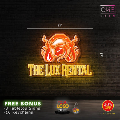 THE LUX RENTAL | LED Neon Sign