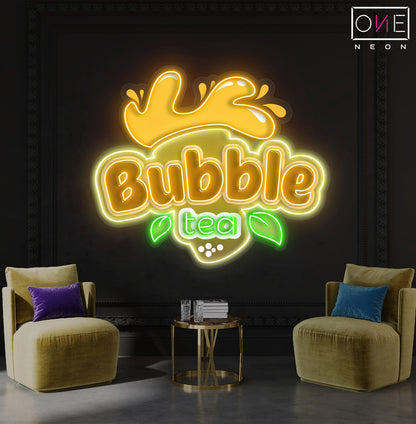 Bubble Tea Bliss Artwork Led Neon Sign