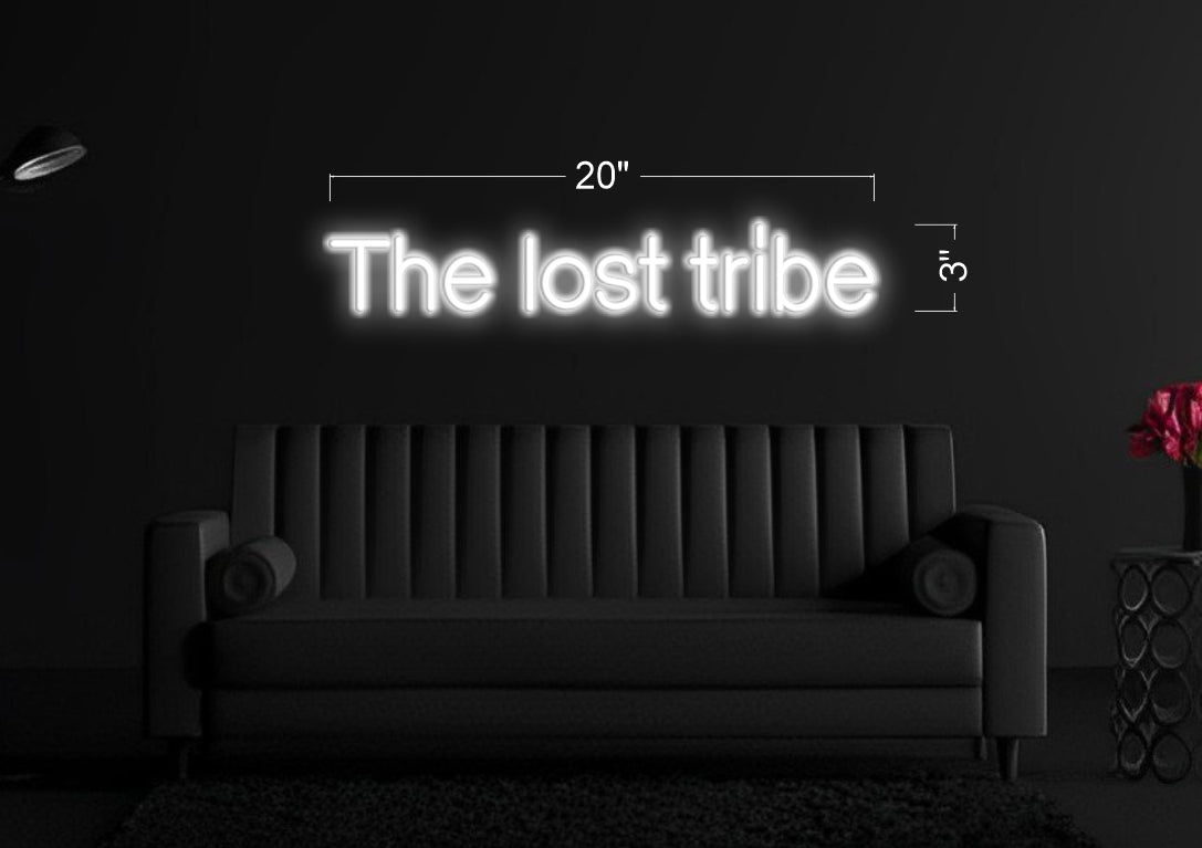 The lost tribe (5 signs) | Led Neon Sign