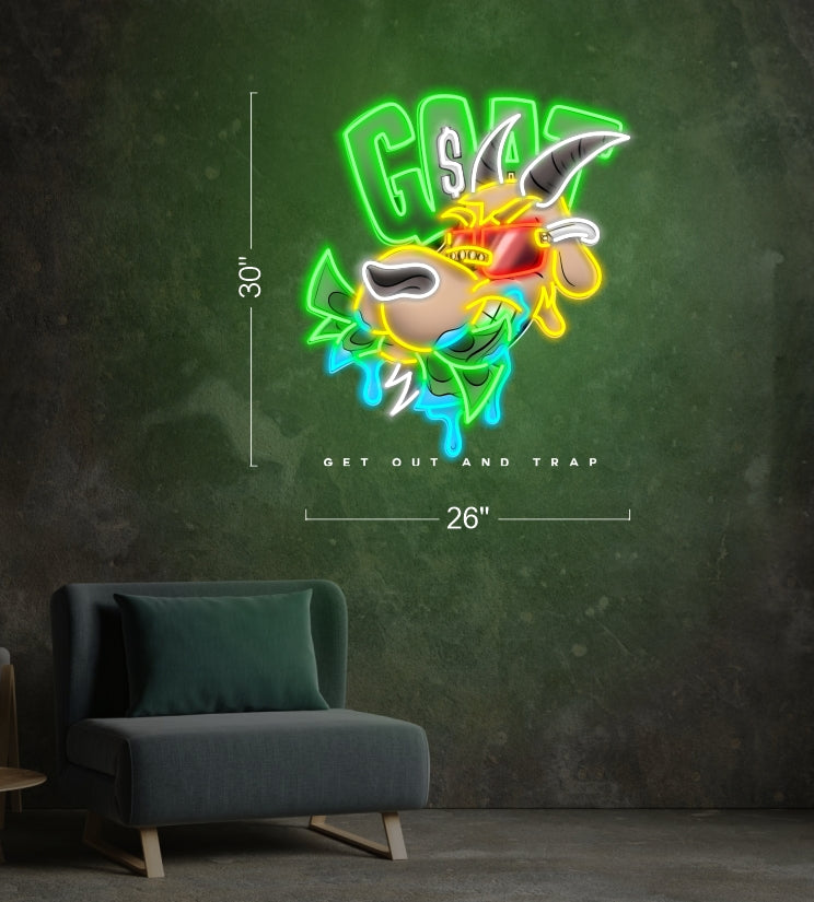 GOAT | LED Neon Sign