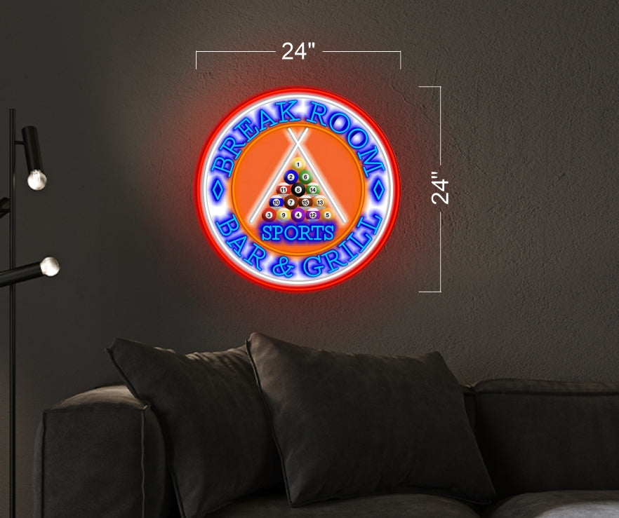 BREAK ROOM | LED Neon Sign