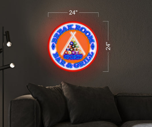 BREAK ROOM | LED Neon Sign
