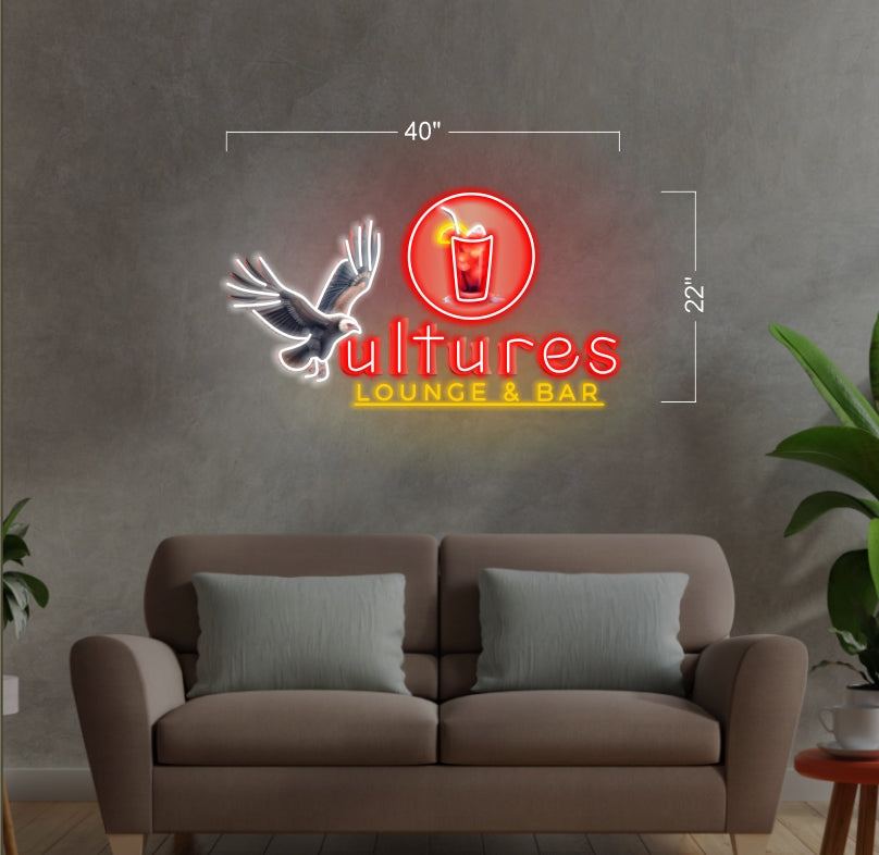 Cultures Lounge & Bar | LED Neon Sign