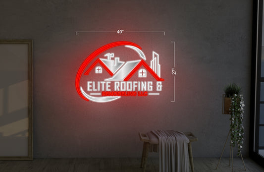 ELITE ROOFING & REMODELING LLC | LED Neon Sign