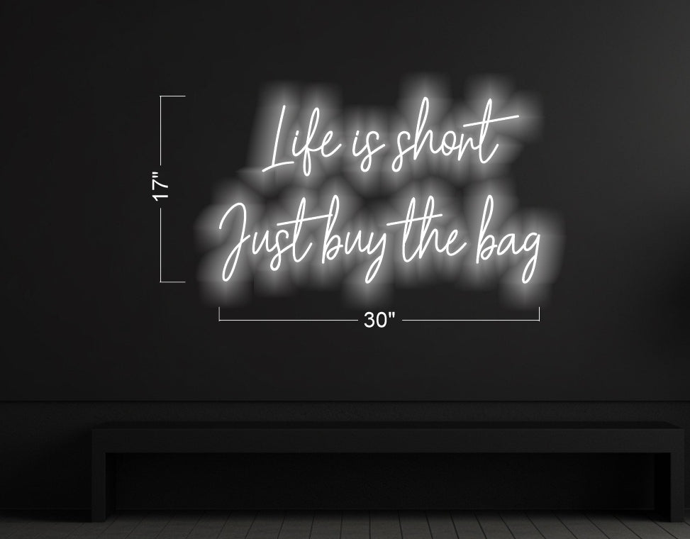 Life is short | LED Neon Sign