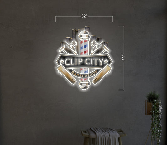Clip city | LED Neon Sign