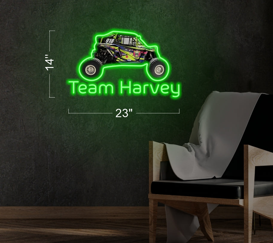 Team Harvey | Led Neon Sign