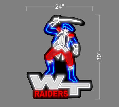 WT | LED Neon Sign (4 sign + 1 power supply)