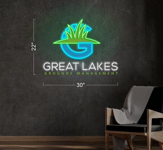 GREAT LAKES GROUNDS MANAGEMENT | Led Neon Sign
