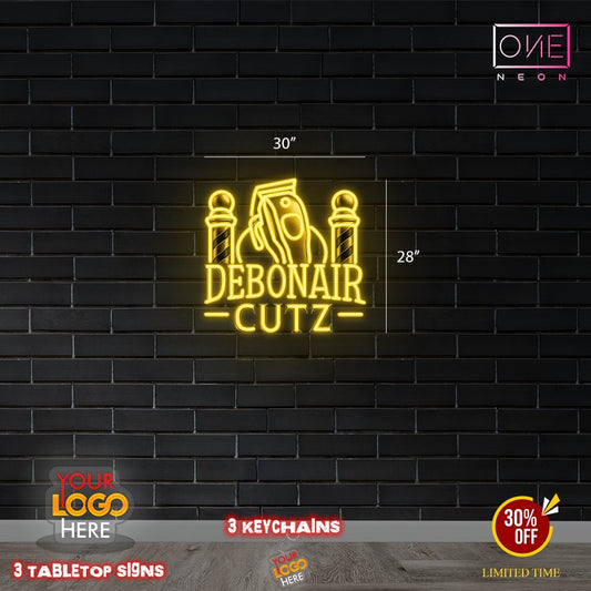 DEBONAIR CUTZ | LED Neon Sign