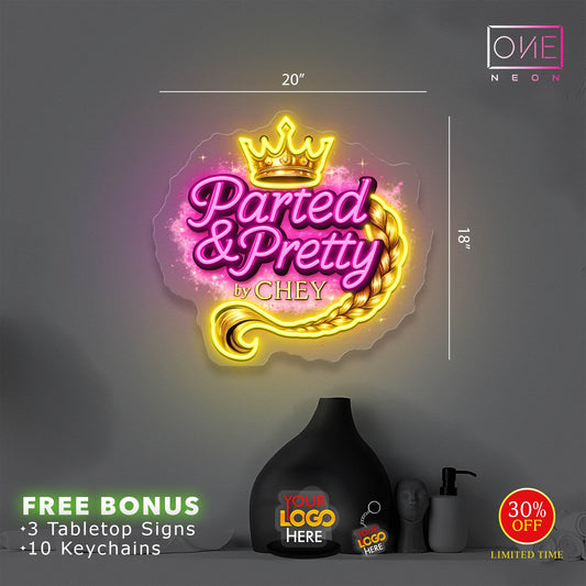 PARTED & PRETTY | LED Neon Sign