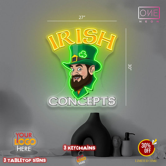 IRISH CONCEPTS| LED Neon Sign (Copy)