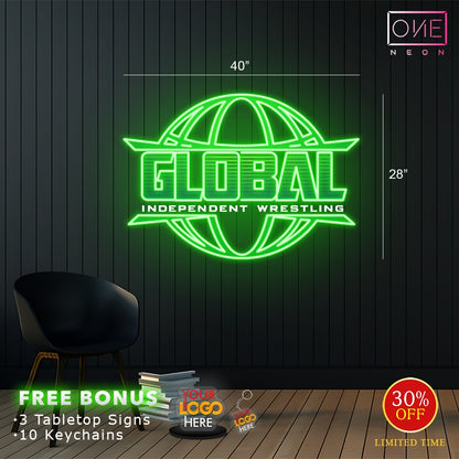 GLOBAL | LED Neon Sign