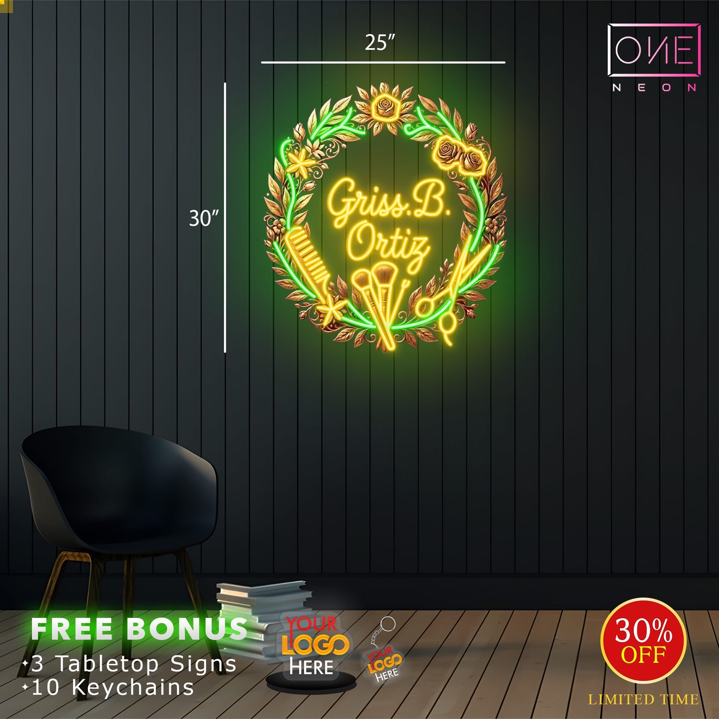 GRISS B ORTIZ | LED Neon Sign