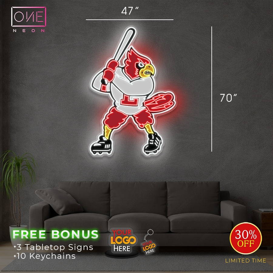 Custom logo cricket | LED Neon Sign (Copy)