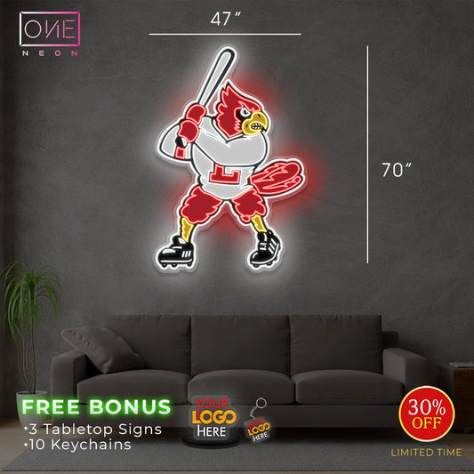 Custom logo cricket | LED Neon Sign