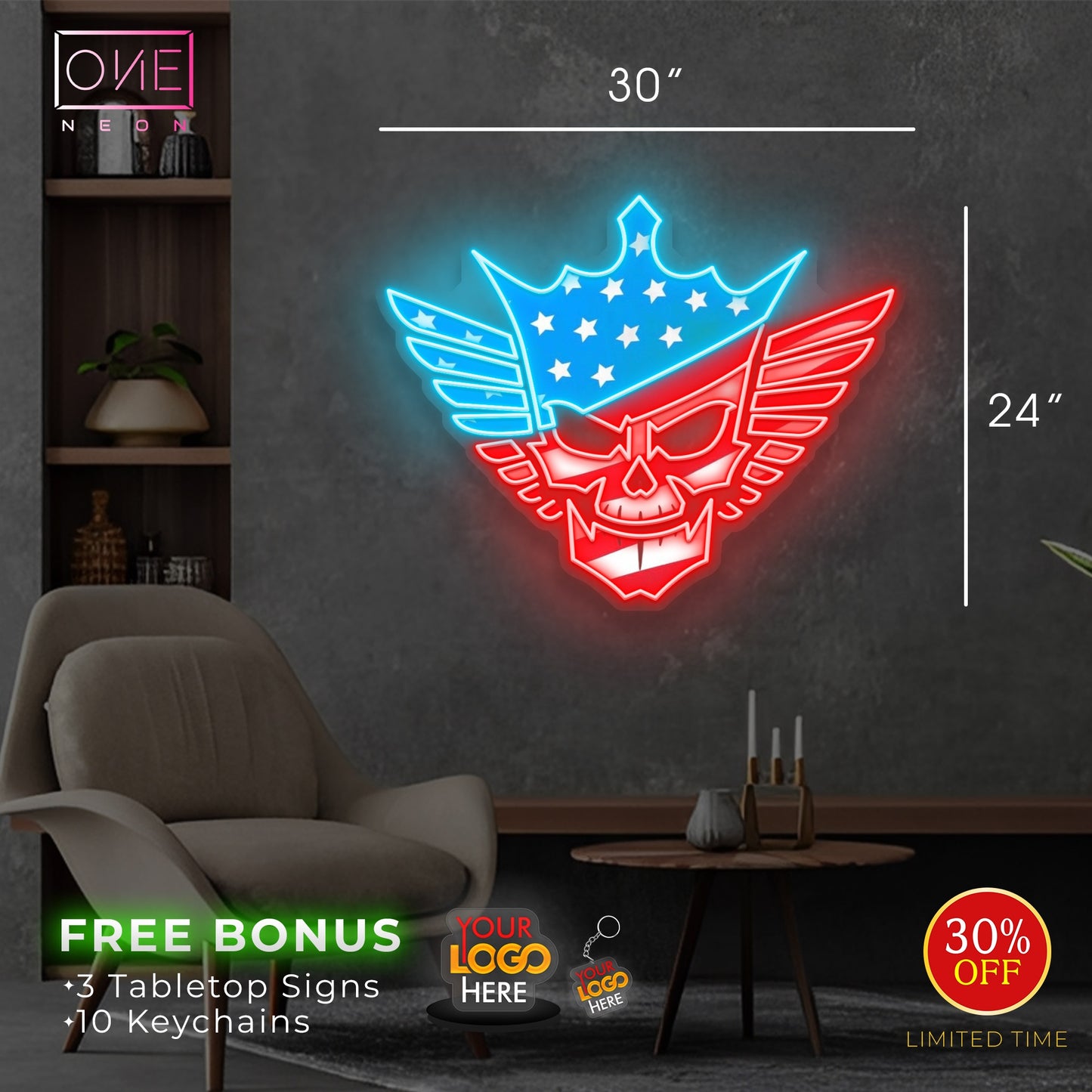 WWE | LED Neon Sign (3 signs)