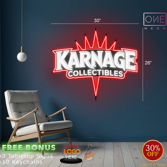 KARNAGE logo | Led Neon Sign