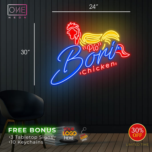 Pio chicken | LED Neon Sign