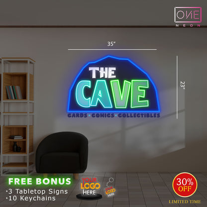 THE CAVE | LED Neon Sign
