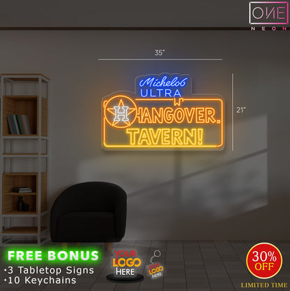HANGOVER TAVERN | LED Neon Sign