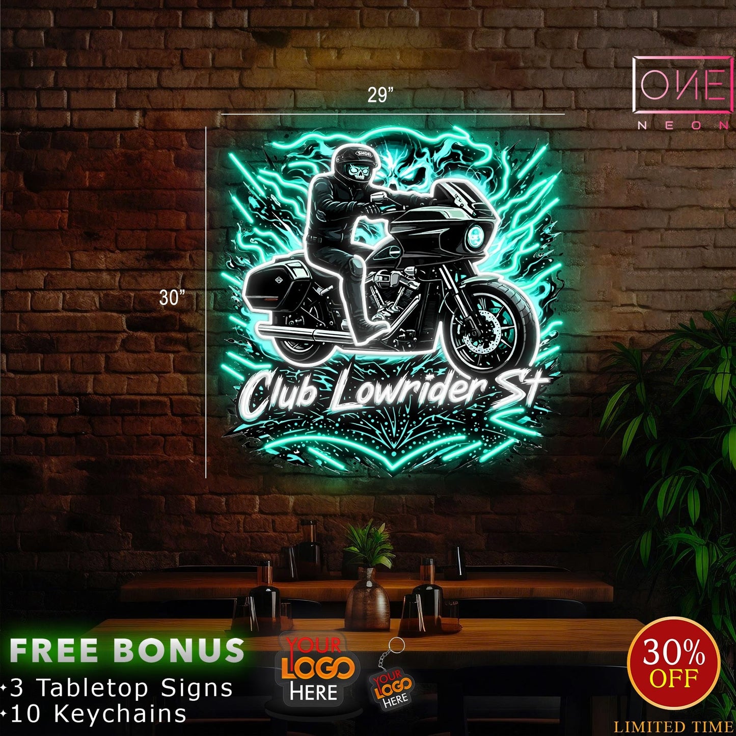 SPECTRE INDUSTRIES + CLUB LOWRIDER ST | Led Neon Sign (11 signs)