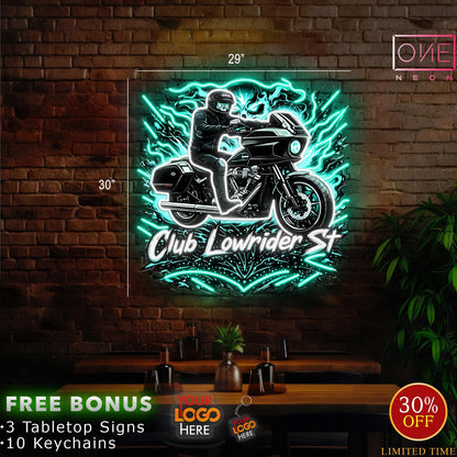 SPECTRE INDUSTRIES + CLUB LOWRIDER ST | Led Neon Sign (11 signs)
