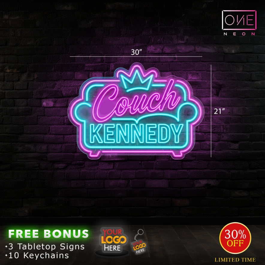 COUCH KENNEDY | LED Neon Sign