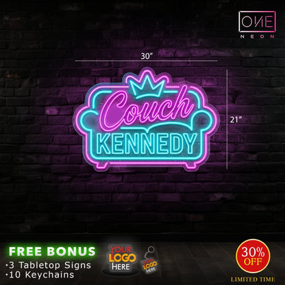 COUCH KENNEDY | LED Neon Sign