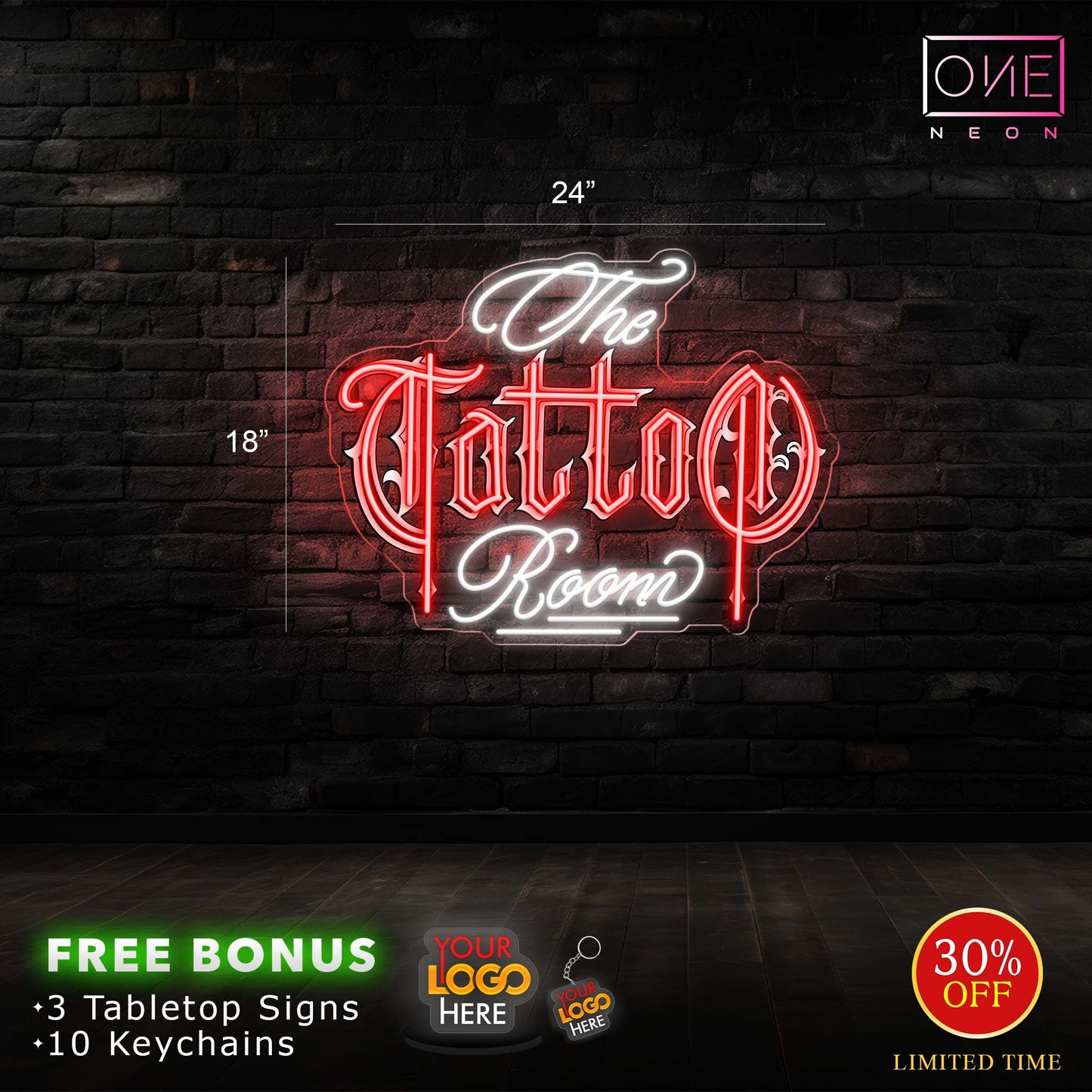 The Tattoo Room | Led Neon Sign