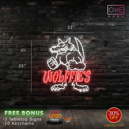 WOLFFIE'S | Led Neon Sign