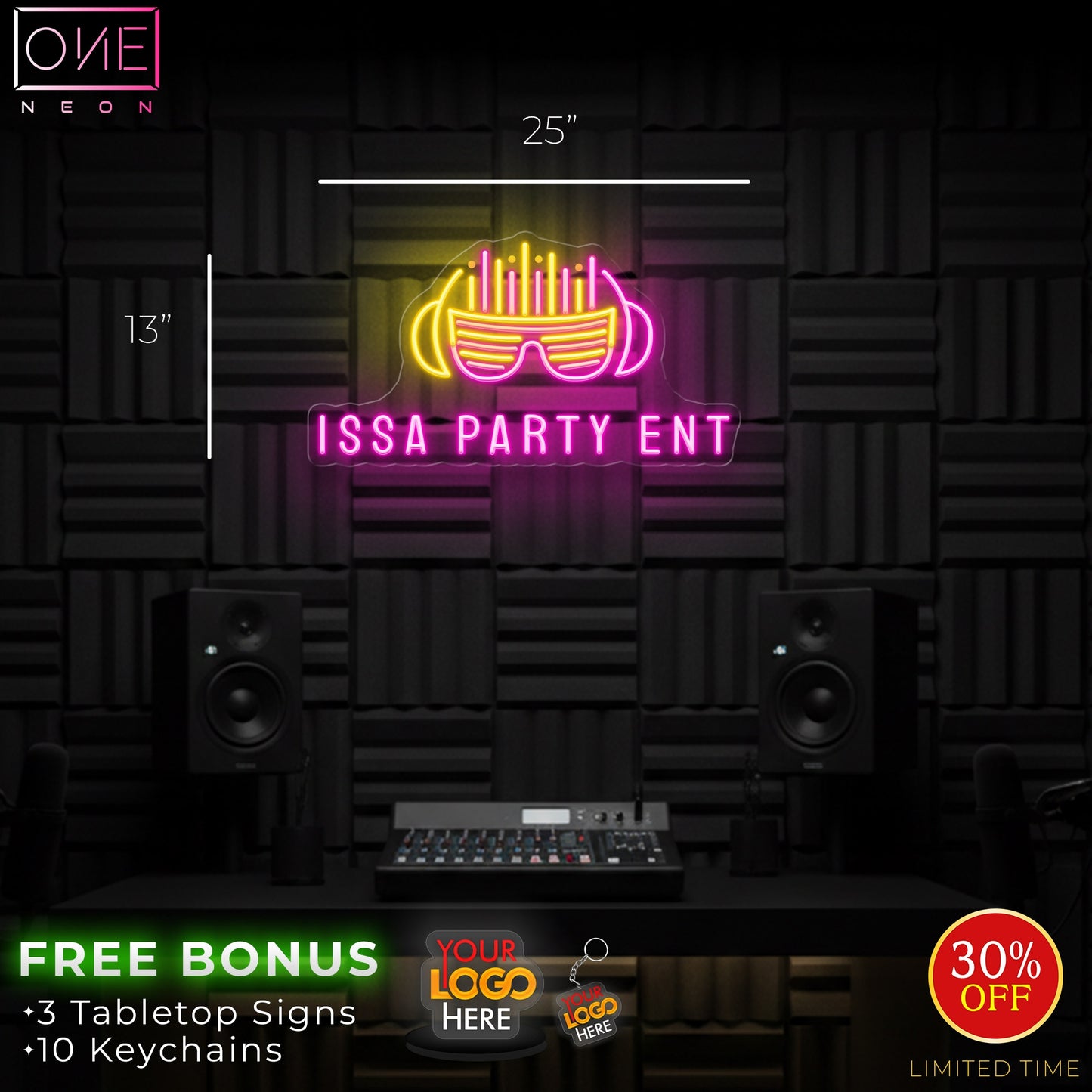 ISSA PARTY ENT | LED Neon Sign